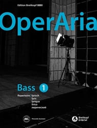 OperAria Bass, Vol. 1: Lyric Vocal Solo & Collections sheet music cover Thumbnail